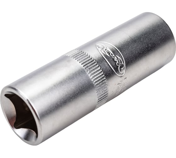Головка торцевая 6PT, свечная, 16 мм, 1/2", L-65 мм АвтоDело 39271 13066