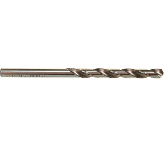 Сверло по металлу HSS-G DIN 338 (5.8х93х57 мм) Ruko 214058