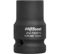 Головка ударная шестигранная (12 мм; 1/2DR) AV Steel AV-720012