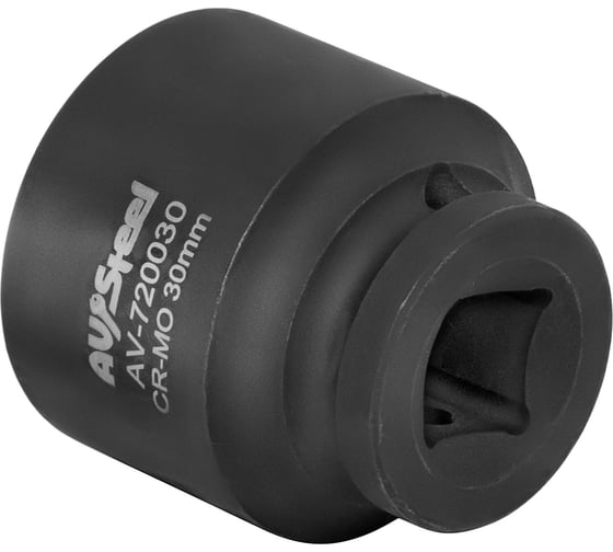 Головка ударная шестигранная (30 мм; 1/2DR) AV Steel AV-720030