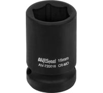 Головка ударная шестигранная (16 мм; 1/2DR) AV Steel AV-720016