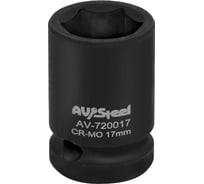 Головка ударная шестигранная (17 мм; 1/2DR) AV Steel AV-720017 16045137