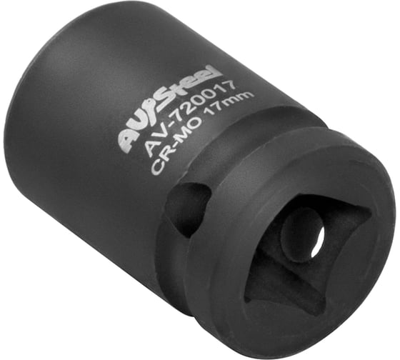Головка ударная шестигранная (17 мм; 1/2DR) AV Steel AV-720017