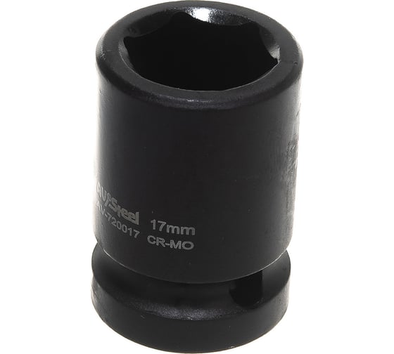 Головка ударная шестигранная (17 мм; 1/2DR) AV Steel AV-720017