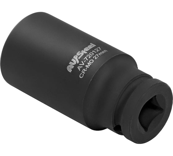 Головка ударная шестигранная удлиненная (27 мм; 1/2DR) AV Steel AV-720127