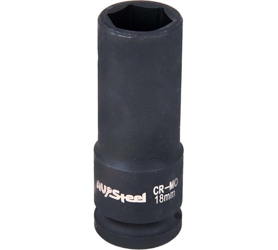 Головка ударная шестигранная удлиненная (18 мм; 1/2DR) AV Steel AV-720118 1