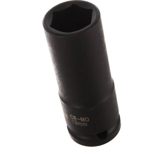 Головка ударная шестигранная удлиненная (19 мм; 1/2DR) AV Steel AV-720119