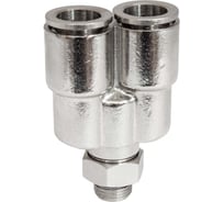 Фитинг цанга Y-обр., поворотный Cn-Y-1/8M-10 для полиуретана и пластиковых трубок PI TOOLS Арт. 4720