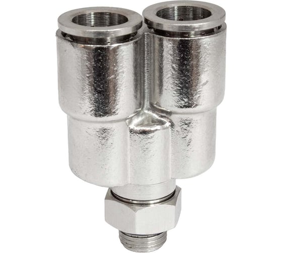 Фитинг цанга Y-обр., поворотный Cn-Y-1/8M-10 для полиуретана и пластиковых трубок PI TOOLS Арт. 4720