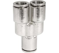 Фитинг цанга Y-обр., переходной Cn-Y-10 для полиуретана и пластиковых трубок PI TOOLS Арт. 4676