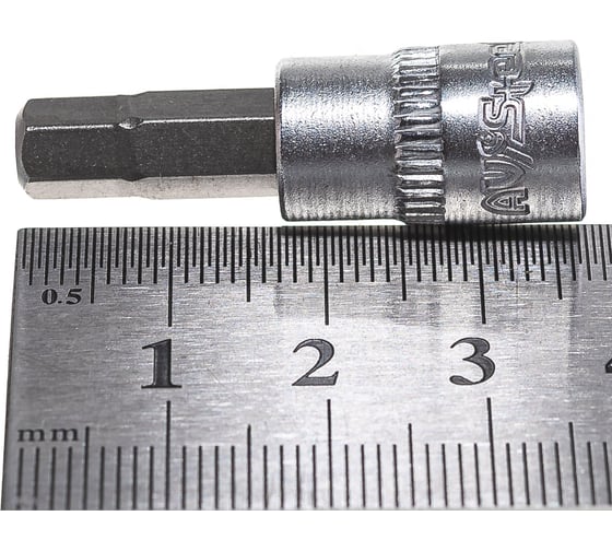 Головка со вставкой HEX (H6; 1/4DR) AV Steel  AV-505006
