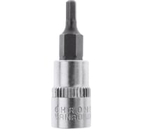 Головка со вставкой HEX (H3; 1/4DR) AV Steel  AV-505003