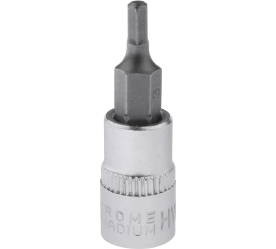 Головка со вставкой HEX (H3; 1/4DR) AV Steel  AV-505003