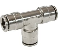 Фитинг цанга тройник, переходной Cn-T-10 для полиуретана и пластиковых трубок PI TOOLS Арт. 5376