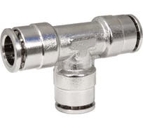 Фитинг цанга тройник, переходной Cn-T-10 для полиуретана и пластиковых трубок PI TOOLS Арт. 5376