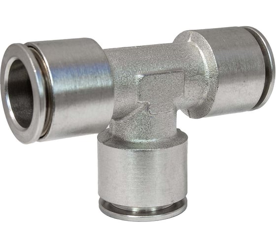 Фитинг цанга тройник, переходной Cn-T-14 для полиуретана и пластиковых трубок PI TOOLS Арт. 5390