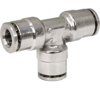 Фитинг цанга тройник, переходной Cn-T-6 для полиуретана и пластиковых трубок PI TOOLS Арт. 5352