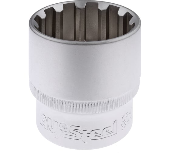 Головка SPLINE (32 мм; 1/2DR) AV Steel AV-522032 1
