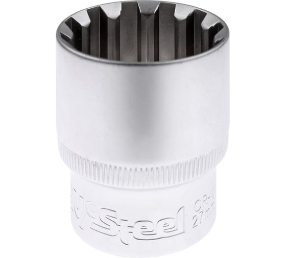 Головка SPLINE (27 мм; 1/2DR) AV Steel AV-522027 1