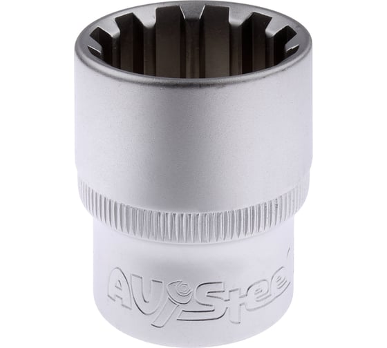 Головка SPLINE (24 мм; 1/2DR) AV Steel AV-522024 1