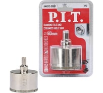 Коронка алмазная по керамике 60x70 мм P.I.T. AMAS12-0060