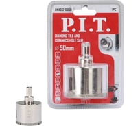 Коронка алмазная по керамике 50x70 мм P.I.T. AMAS12-0050