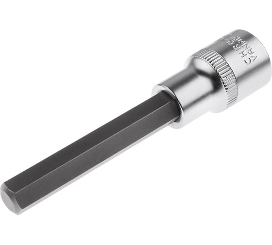 Головка с длинной вставкой HEX (H10; L100 мм; 1/2DR) AV Steel AV-525210