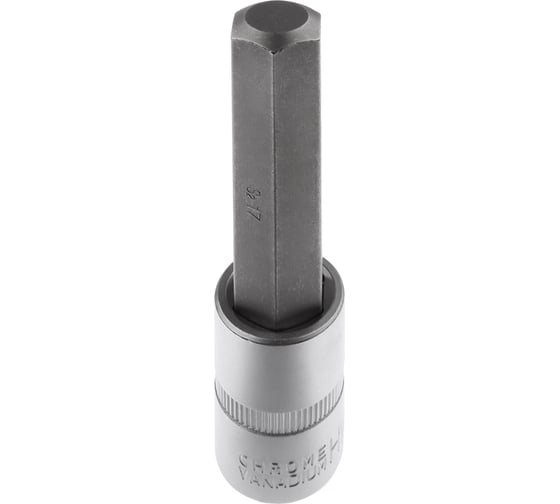 Головка с длинной вставкой HEX (H17; L100 мм; 1/2DR) AV Steel AV-525217 1