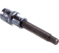 Головка с длинной вставкой HEX (H8; L100 мм; 1/2DR) AV Steel AV-525208