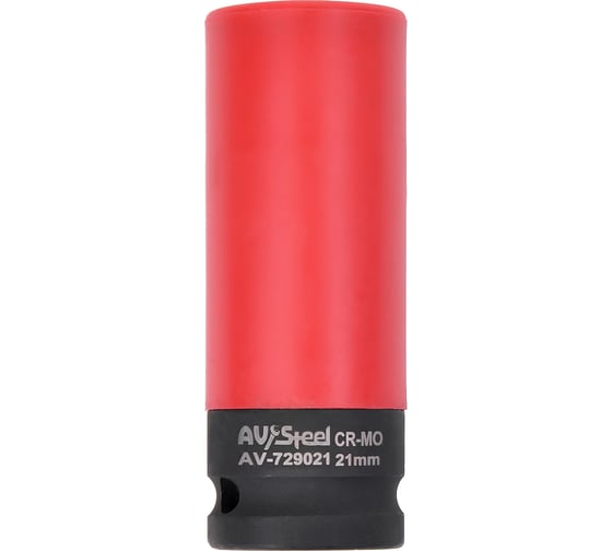 Головка ударная удлиненная тонкостенная (21 мм; 1/2DR) AV Steel AV-729021