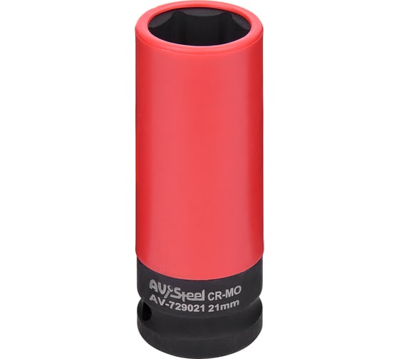 Головка ударная удлиненная тонкостенная (21 мм; 1/2DR) AV Steel AV-729021