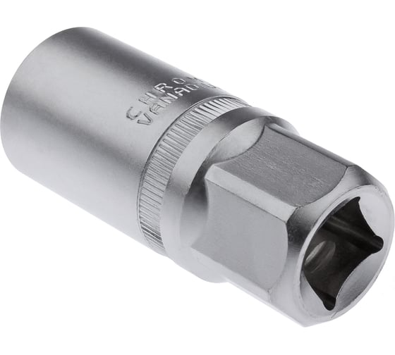 Головка шестигранная свечная с магнитом (21 мм; 1/2DR) AV Steel AV-520721