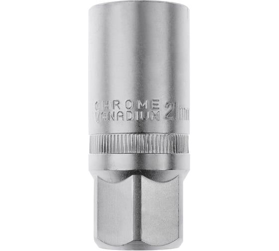 Головка шестигранная свечная с магнитом (21 мм; 1/2DR) AV Steel AV-520721