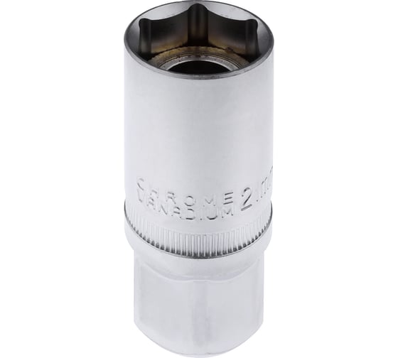 Головка шестигранная свечная с магнитом (21 мм; 1/2DR) AV Steel AV-520721