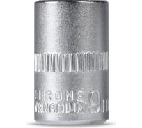 Головка торцевая шестигранная 9 мм, 1/4"DR, CR-V Smartbuy SBT-SW-9-14p1