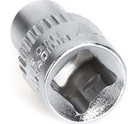 Головка торцевая шестигранная 4 мм, 1/4"DR, CR-V Smartbuy SBT-SW-4-14p1