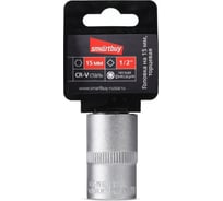 Головка торцевая шестигранная 15 мм, 1/2"DR, CR-V Smartbuy SBT-SW-15-12p1