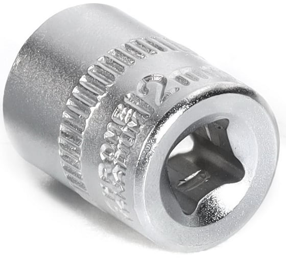 Головка торцевая шестигранная 12 мм, 1/4"DR, CR-V Smartbuy SBT-SW-12-14p1
