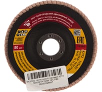 Круг лепестковый торцевой KK19XW КЛТ2 (125х22 мм; P80) БАЗ 960000026697