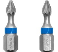 Бита (2 шт; PZ1; 25 мм) для шуруповерта Inforce 11-01-388