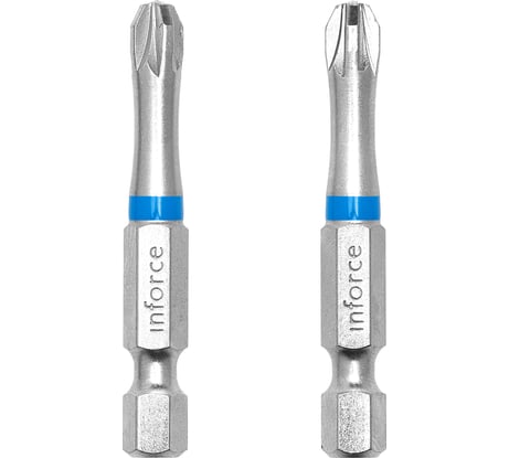 Бита (2 шт; PZ3; 50 мм) для шуруповерта Inforce 11-01-394