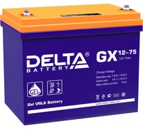 Батарея аккумуляторная Delta GX 12-75