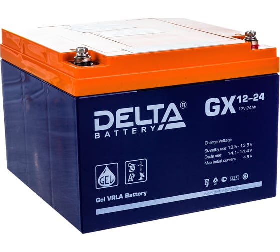 Батарея аккумуляторная Delta GX 12-24