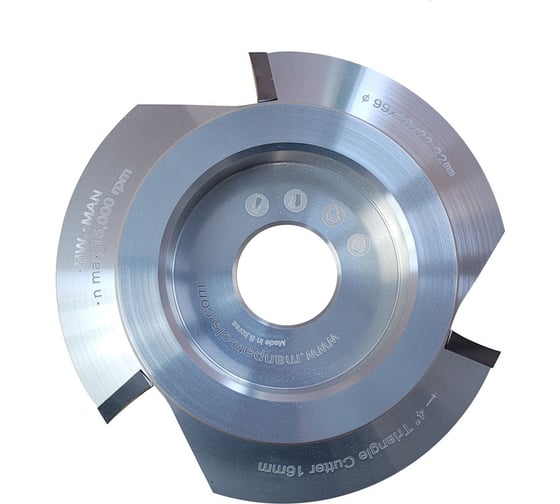 Диск шлифовальный Triangle Cutter 4", посадка 22.2 мм MANPA М00019723