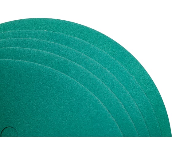 Диск абразивный с липучкой DTC-Film (green) 150 мм, 8 отверстий, P220, 5 шт BRUSHTEX 150G8-240