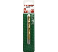 Сверло по металлу FLEX DR MT 9х125/81 мм, HSS-TIN Hammer 202-120