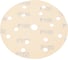 Диск абразивный с липучкой Sandpaper (yellow) 150 мм, 15 отверстий, P100, 5 шт BRUSHTEX 150Y15-100 2