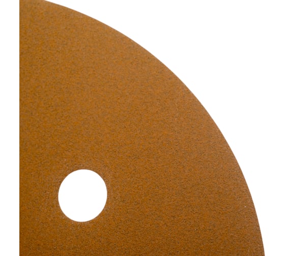 Диск абразивный с липучкой Sandpaper (yellow) 125 мм, 8 отверстий, P180, 10 шт BRUSHTEX 125Y8-180