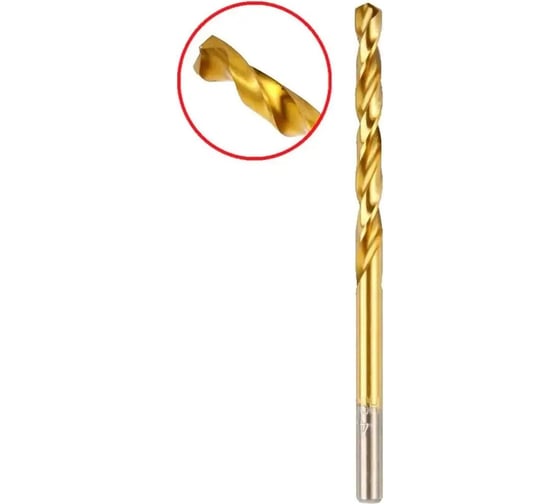 Сверло по металлу FLEX DR MT 4.5х80/47 мм, HSS-TIN Hammer 202-111 1