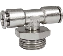 Фитинг цанга тройник, поворотный Cn-T-1/2M-8 для полиуретана и пластиковых трубок PI TOOLS Арт. 5772